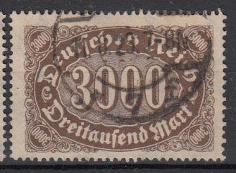 254 - Deutsches Reich Infla Nr. 254 b 