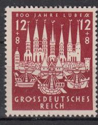 862 - Deutsches Reich Nr. 862 I 