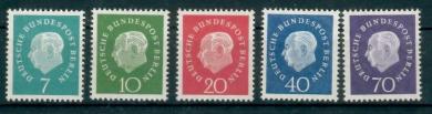 182 - Berlin Nr. 182 - 185 