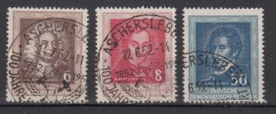 308 - DDR Nr. 308-310 