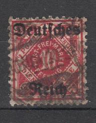 053 - Deutsches Reich Dienst Nr. 53 I 