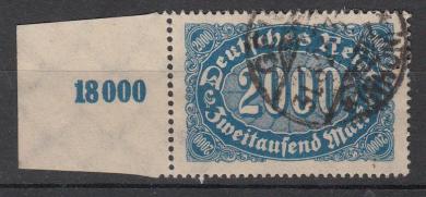 253 - Deutsches Reich Nr. 253 a 
