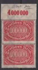 257 - Deutsches Reich Infla Nr. 257 III 