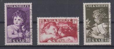 344 - Saarland Nr. 344 - 346 