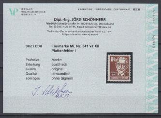 0341 - DDR Köpfe 2 Nr. 341 I 