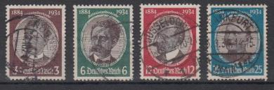 540 - Deutsches Reich Nr. 540-543 