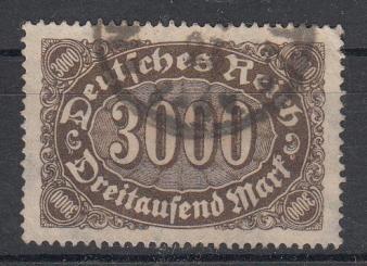 254 - Deutsches Reich Infla Nr. 254 c 
