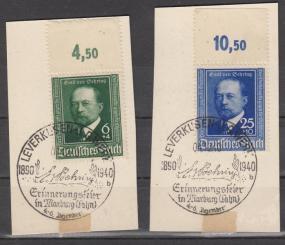 760 - Deutsches Reich Nr. 760 + 761 