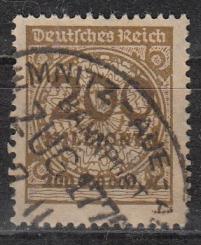 323 - Deutsches Reich Infla Nr. 323 Pb 