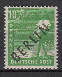 004 - Berlin Schwarzaufdruck Nr. 4 