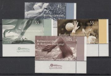 2585 - Bund Für den Sport 2007 Nr. 2585-2587 