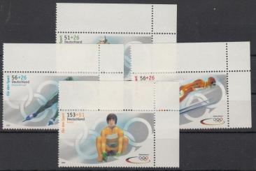 2237 - Bund Für den Sport 2002 Nr. 2237-2240 