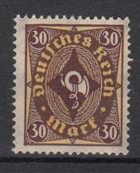 208 - Deutsches Reich Infla Nr. 208 P I 