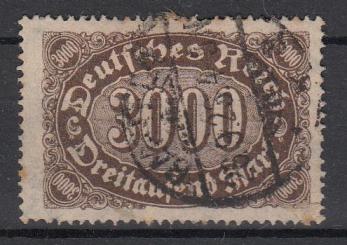 254 - Deutsches Reich Infla Nr. 254 b 