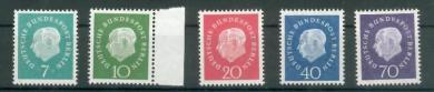 182 - Berlin Nr. 182 - 186 