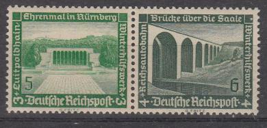 636 - Deutsches Reich W119 + W121 