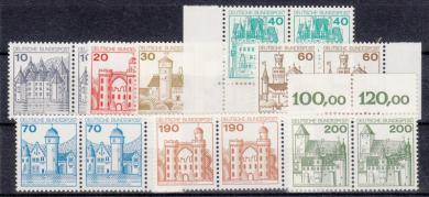 0913 - Bund Burgen & Schlösser Nr. 913-920 