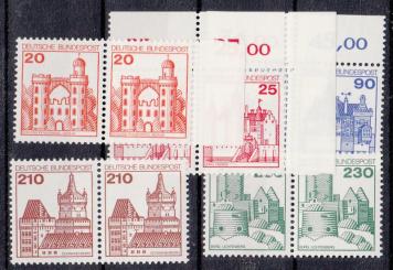 0995 - Bund Burgen & Schlösser Nr. 995-999 