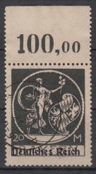 138 - Deutsches Reich Infla Nr. 138 OR P 
