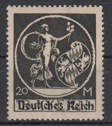 138 - Deutsches Reich Infla Nr. 138 V 