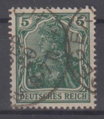 85 - Deutsches Reich Germania Nr. 85 II e 