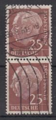 0186 - Bund Heuß lumogen Nr. 186y 