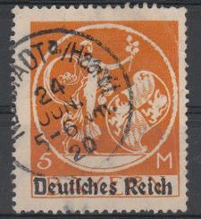 136 - Deutsches Reich Infla Nr. 136 III 