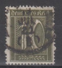 159 - Deutsches Reich Infla Nr. 159 a 