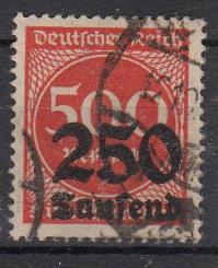 296 - Deutsches Reich Infla Nr. 296 