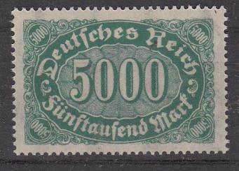 256 - Deutsches Reich Infla Nr. 256 c 