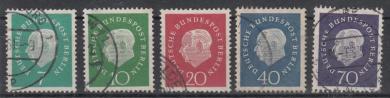 182 - Berlin Heuß Nr. 182-186 