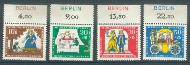 295 - Berlin Nr. 295 - 298 