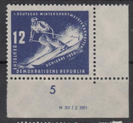 0246 - DDR Nr. 246 DV + PLF I 