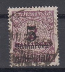 332 - Deutsches Reich Infla Nr. 332 A W OPD C 