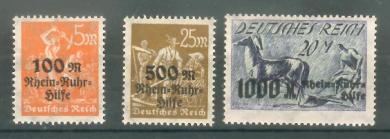 258 - DR Infla Nr. 258 - 260 