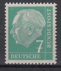 0181 - Bund Heuß lumogen Nr. 181y 