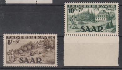 262 - Saarland Nr. 262 I und Nr. 262 II 