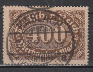 222 - Deutsches Reich Infla Nr. 222a 