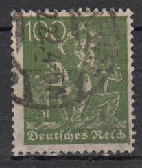 187 - Deutsches Reich Infla Nr. 187a 