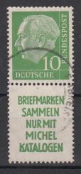 0183 - Bund Heuß-Zusammendruck S21 
