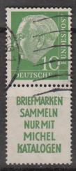 0183 - Bund Heuß-Zusammendruck S23 