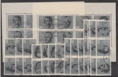 431 - Bund Widerstandsblock Block 3 - Block und Zusammendrucklot 