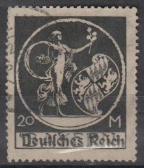 138 - Deutsches Reich Infla Nr. 138 V 