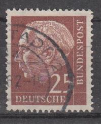 0186 - Bund Heuß lumogen Nr. 186y 