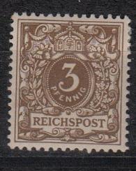 45 - Deutsches Reich Krone/Adler Nr. 45 