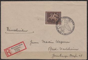 671 - Deutsches Reich Braunes Band Nr. 671 