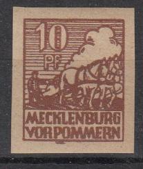 35 - Mecklenburg Vorpommern Nr. 35 VI 