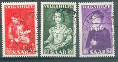 354 - Saar Nr. 354 - 356 