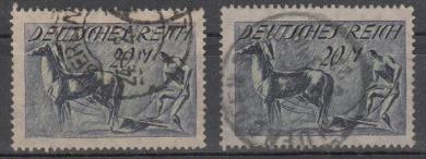 176 - Deutsches Reich Infla Nr. 176 a+b 
