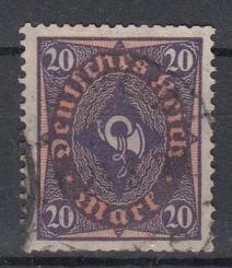 207 - Deutsches Reich Infla Nr. 207 W 